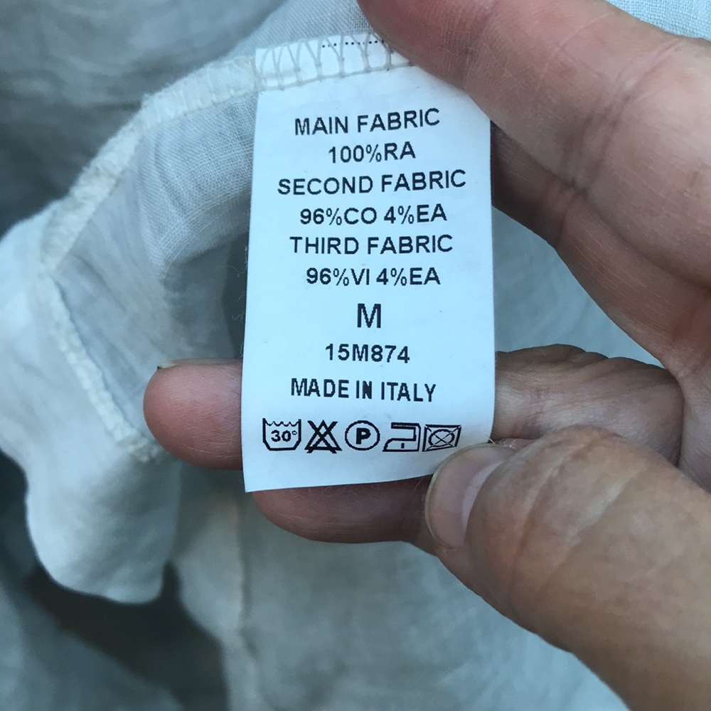 Gray Lightweight Jacket (Maybe Linen Material?) - image 7